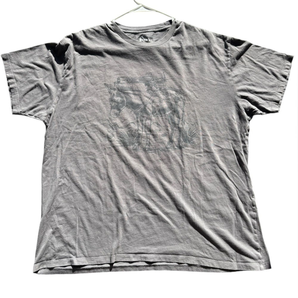 Men's Magpul Gray Graphic T-Shirt with Donkey